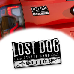 Lost Dog Edition Laser Engraved Car Emblem