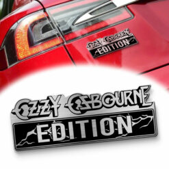 Ozzy Osbourne Edition Laser Engraved Car Name Emblem