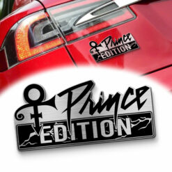 Prince Edition Laser Engraved Car Name Emblem