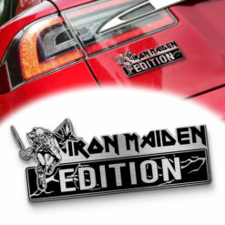The Trooper Edition - Album Piece Of Mind Laser Engraved Car Name Emblem
