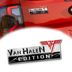 Van Halen Edition Laser Engraved Car Name Emblem Version 4