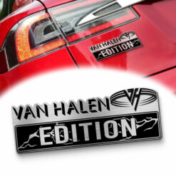 Van Halen Edition Laser Engraved Car Name Emblem Version 2