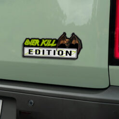 Overkill Chaly Edition Car Emblem