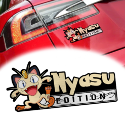 Nyasu Edition Laser Engraved Car Emblem