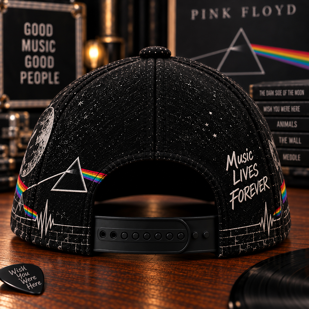 Pink Floyd Embroidered Cap - Image 3