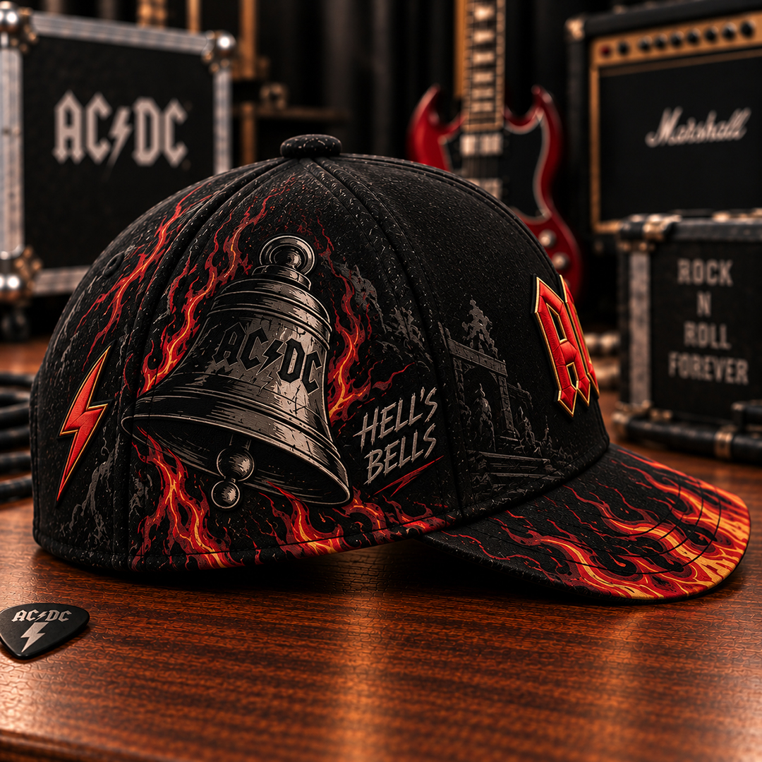 AC/DC High Voltage Embroidered Cap - Image 2