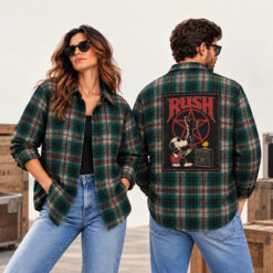 Rush Snoopy Plaid Shirt