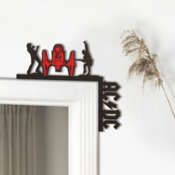 AC/DC Door Corner Decor