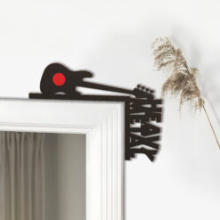Heavy Metal Door Corner Decor