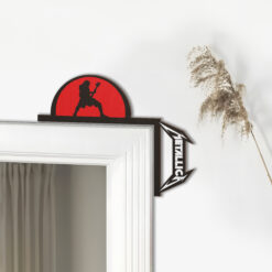 Metallica Door Corner Decor