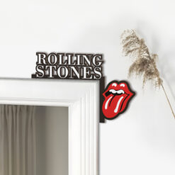 Rolling Stones Door Corner Decor